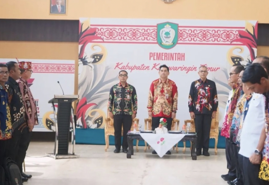 <p>Rapat kerja Pjs Bupati Kotim Shalahuddin bersama Kepala Desa se-Kotim. </p>