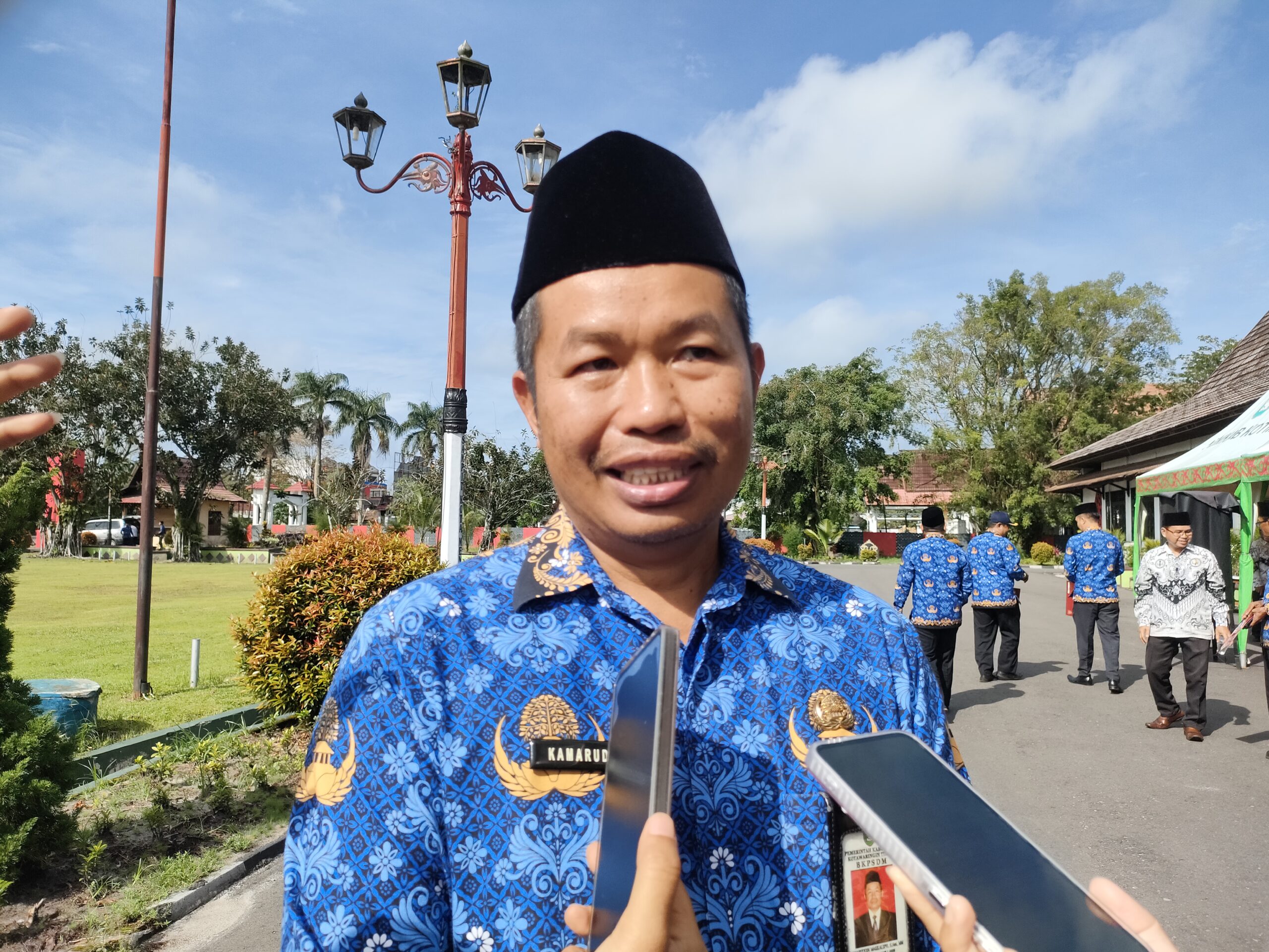 <p>Kepala BKPSDM Kotim, Kamaruddin Makkalepu. </p>