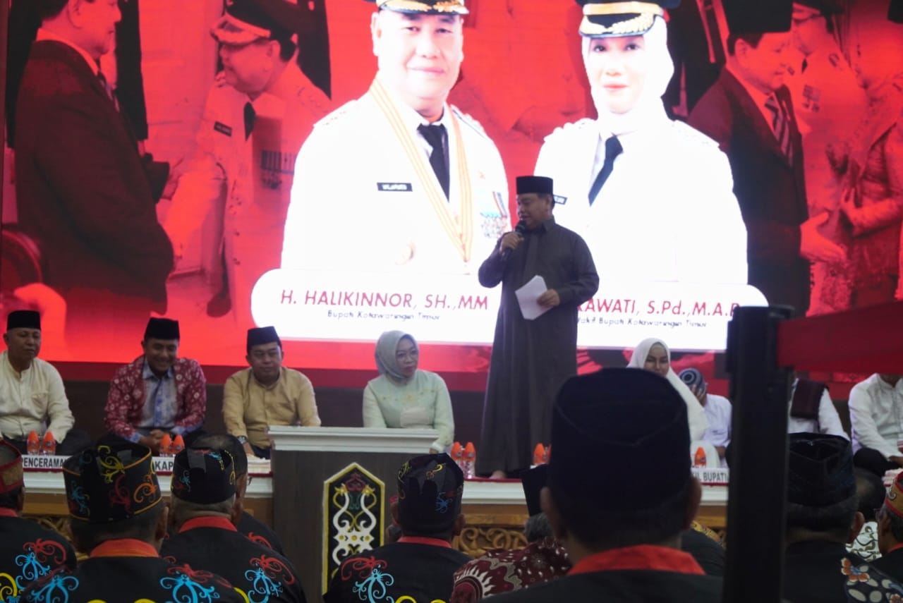 <p>Acara buka puasa bersama di  Rujab Bupati Kotim, Minggu (2/3/2025).</p>