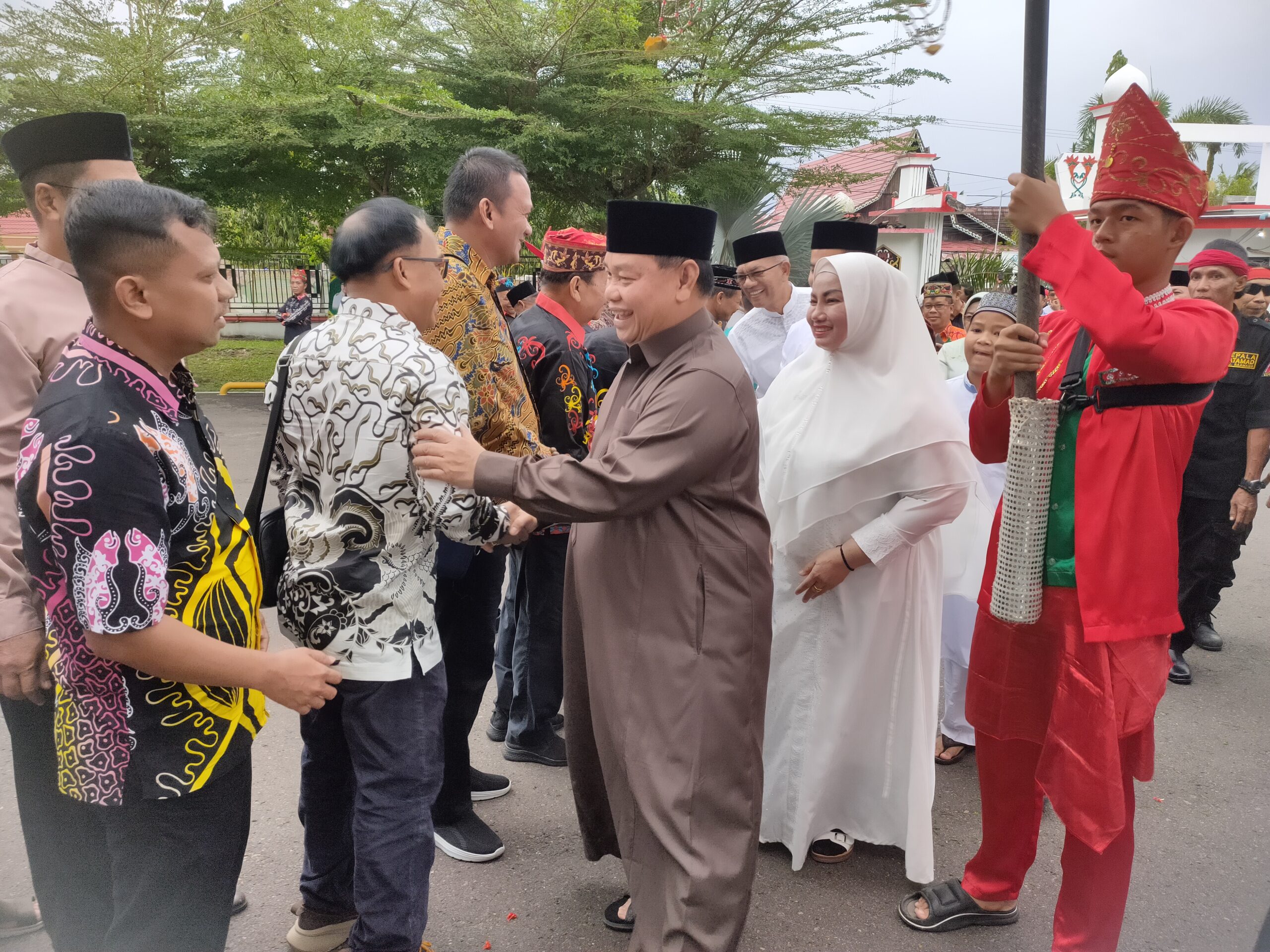 Pemkab Kotim Gelar Penyambutan Bupati dan Wakil Bupati Sekaligus Buka Bersama