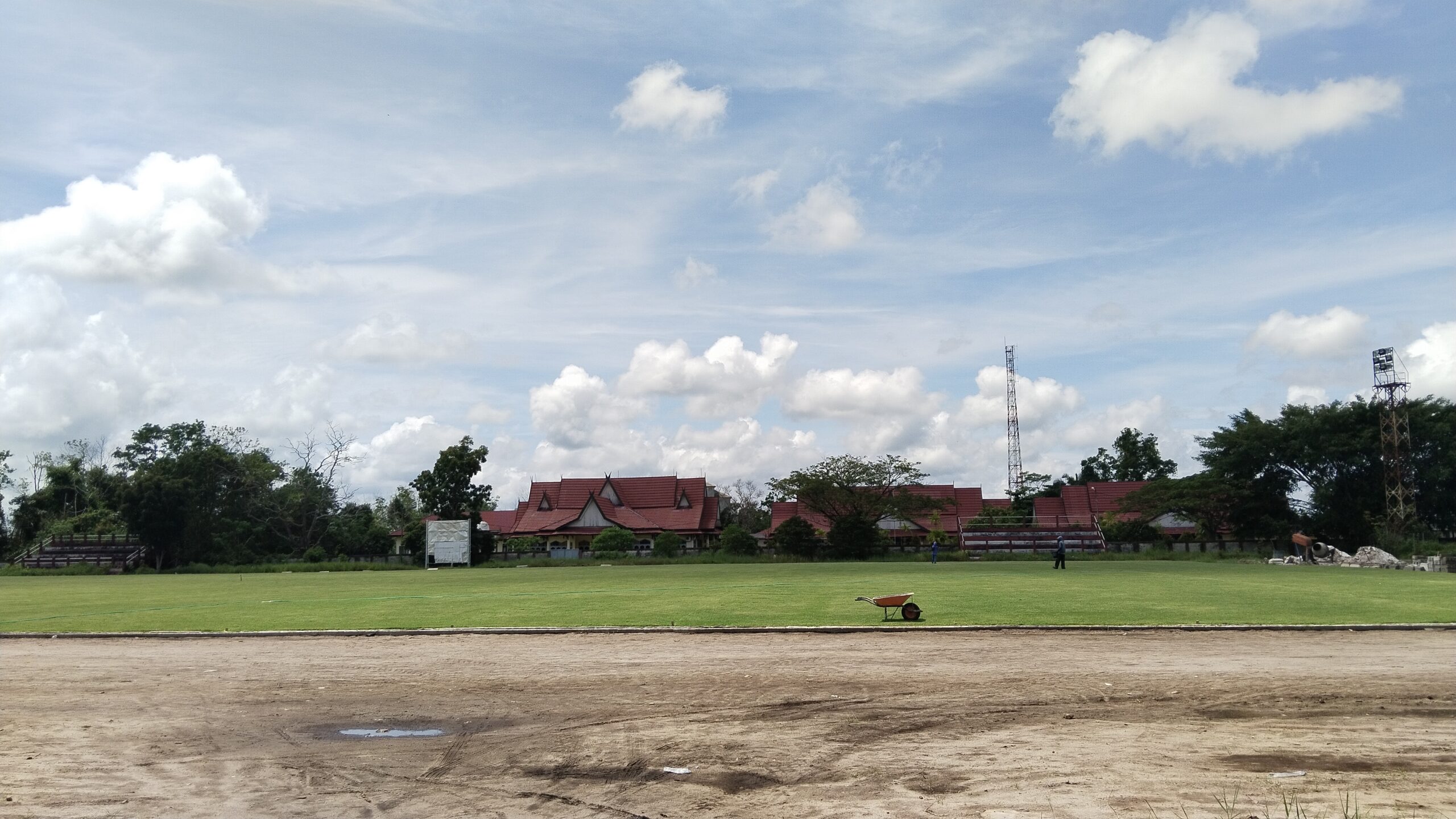 <p>Kondisi Lapangan sepakbola Stadion 29 Nopember Sampit</p>
