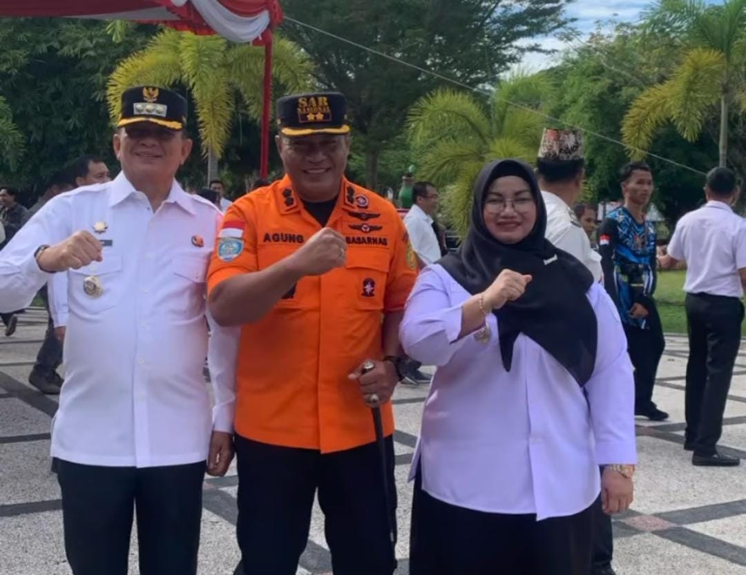 <p>Wabup Kotim, Irawati saat menghadiri apel kesiapsiagaan pengendalian dan penanggulangan Karhutla tingkat Provinsi Kalteng yang digelar di Palangka Raya pada, Rabu (28/5/2025).</p>