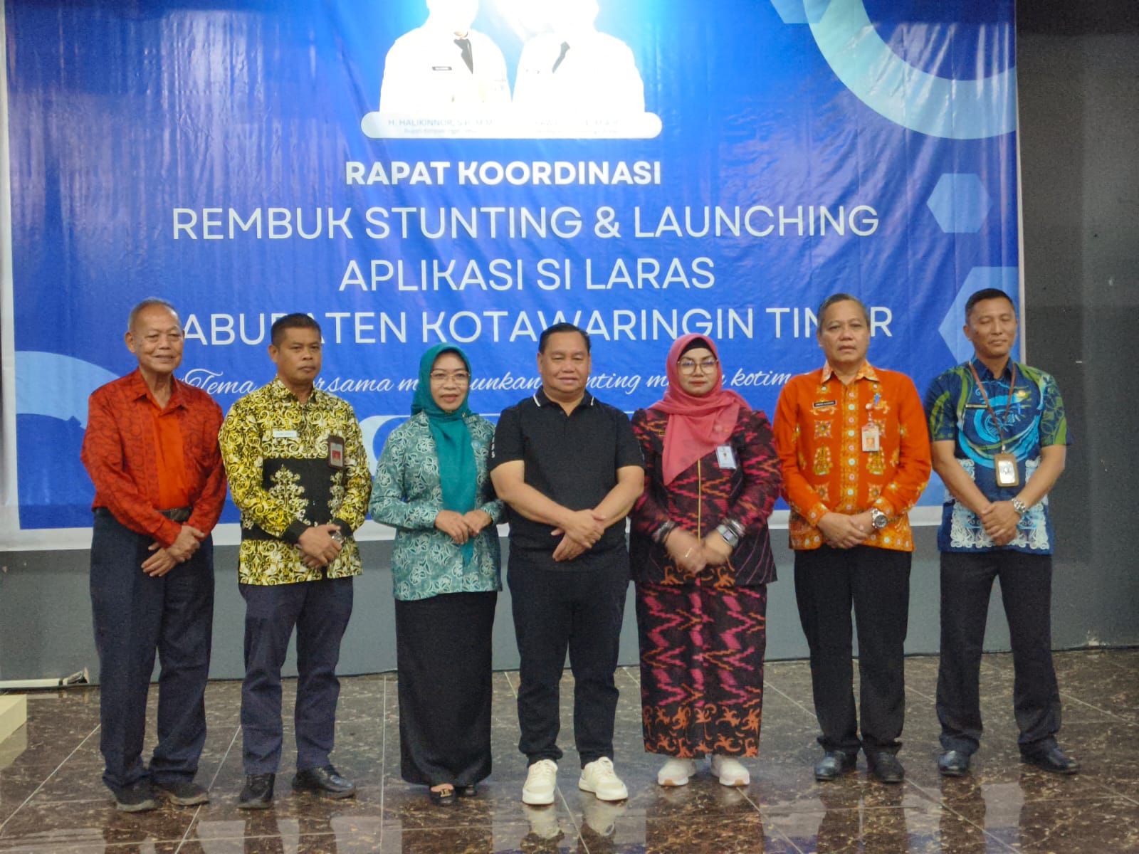 <p>Bupati Kotim, Halikinnor saat menghadiri acara Rembuk Stunting sekaligus meluncurkan aplikasi Si Laras di Ballroom Wella Hotel Sampit, Jumat (20/6/2025).</p>