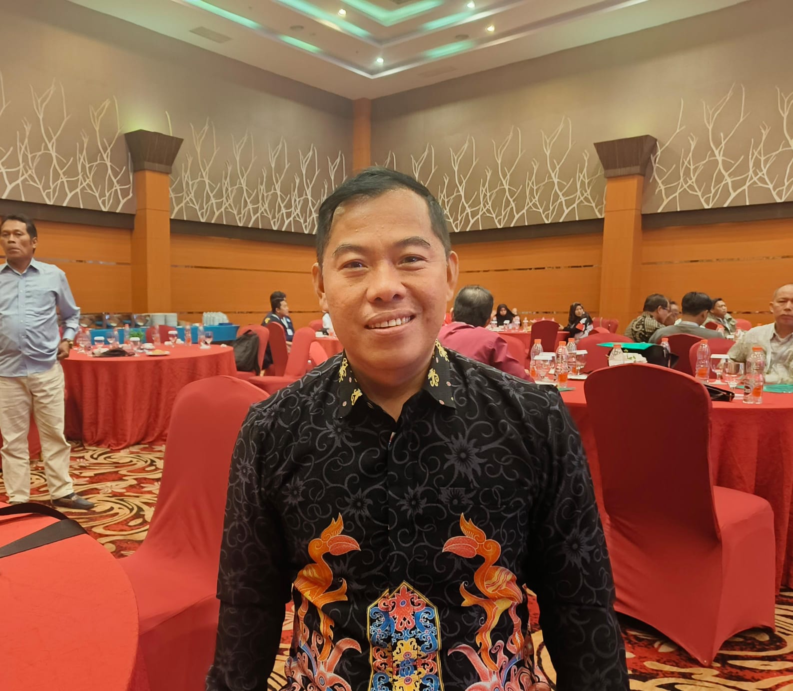 <p>Wakil Ketua I KADIN Kotim, Gahara. (Foto: Apri) </p>