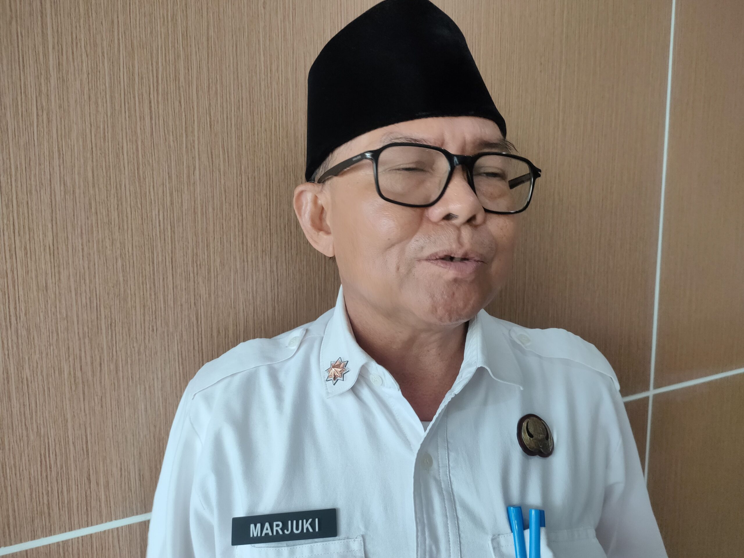 <p>Kepala DLH Kotim, Marjuki. (Foto : Andri)</p>