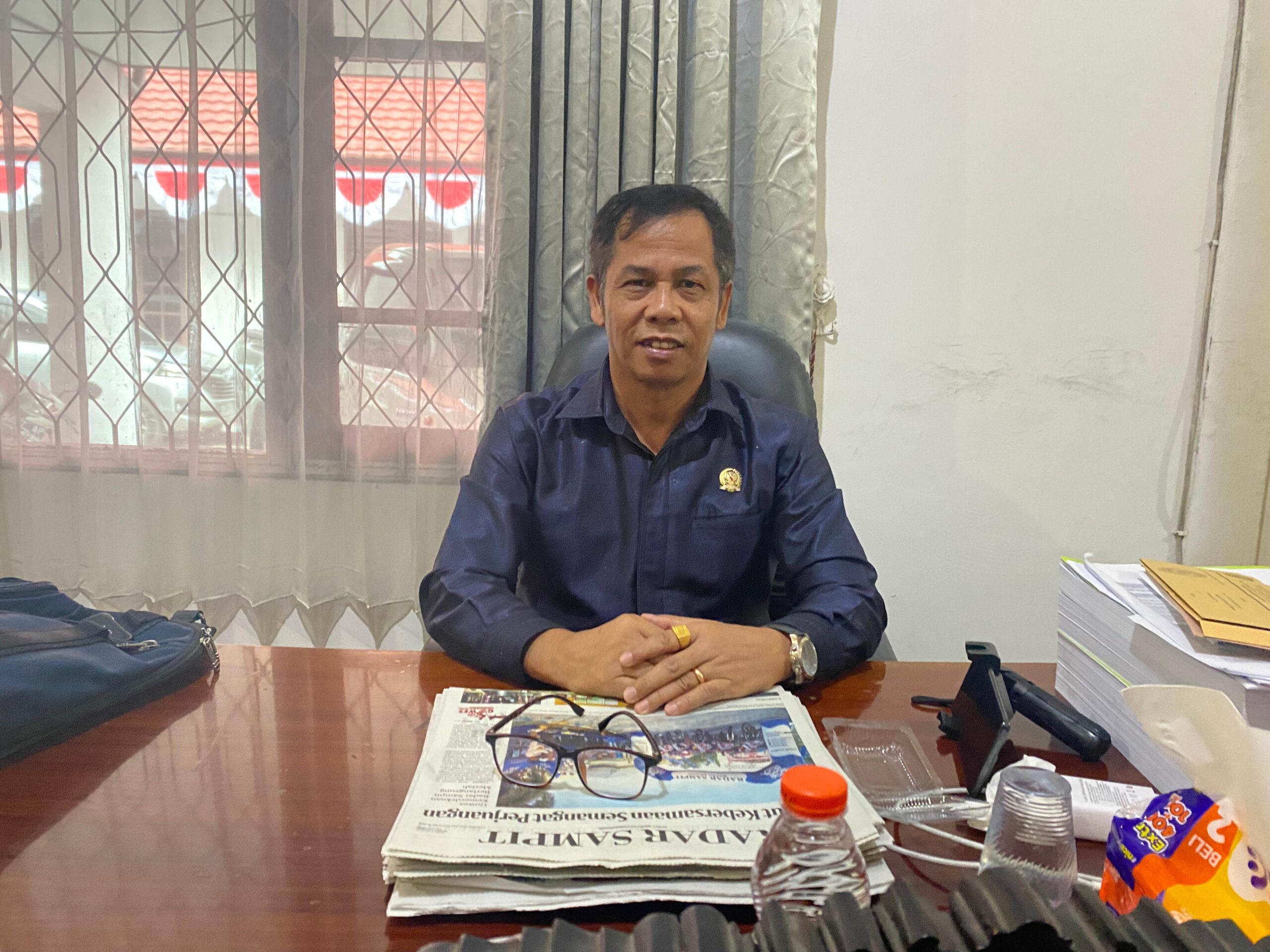 <p>Anggota Komisi III DPRD Kotim, SP Lumban. (Foto: Apri) </p>
