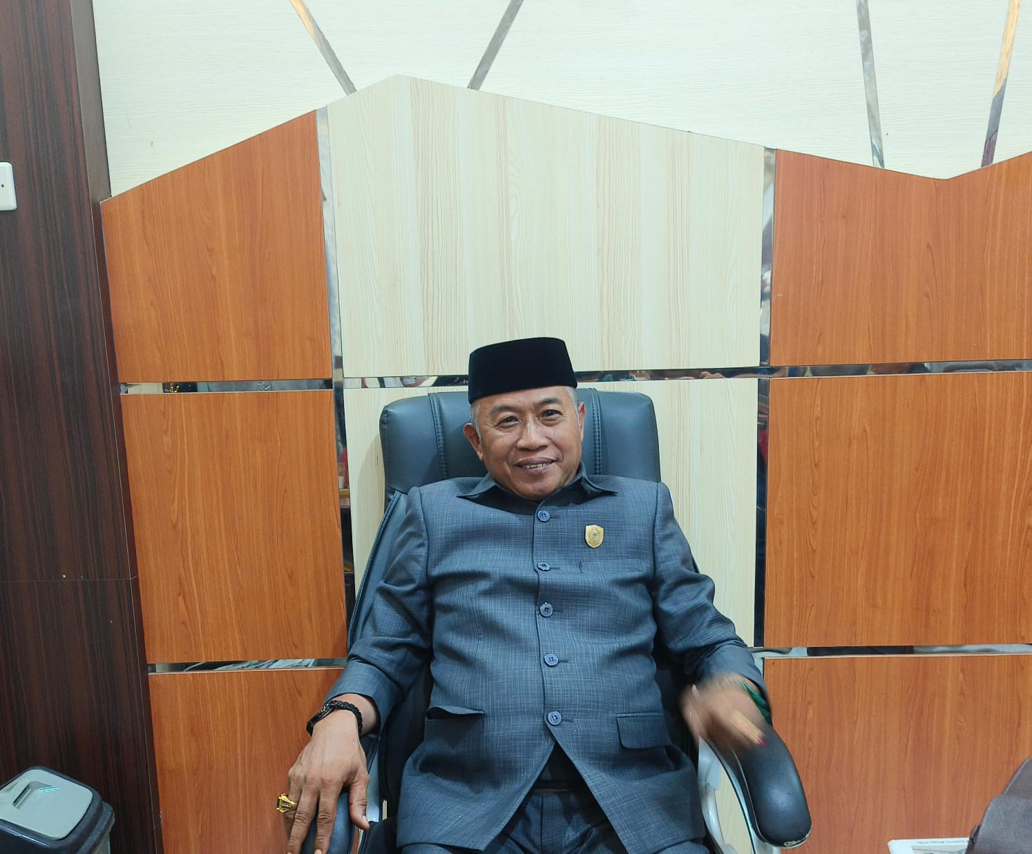 <p>Anggota DPRD Kotawaringin Timur (Kotim) dari daerah pemilihan (dapil) III, Akhyannoor. (Foto: Apri) </p>