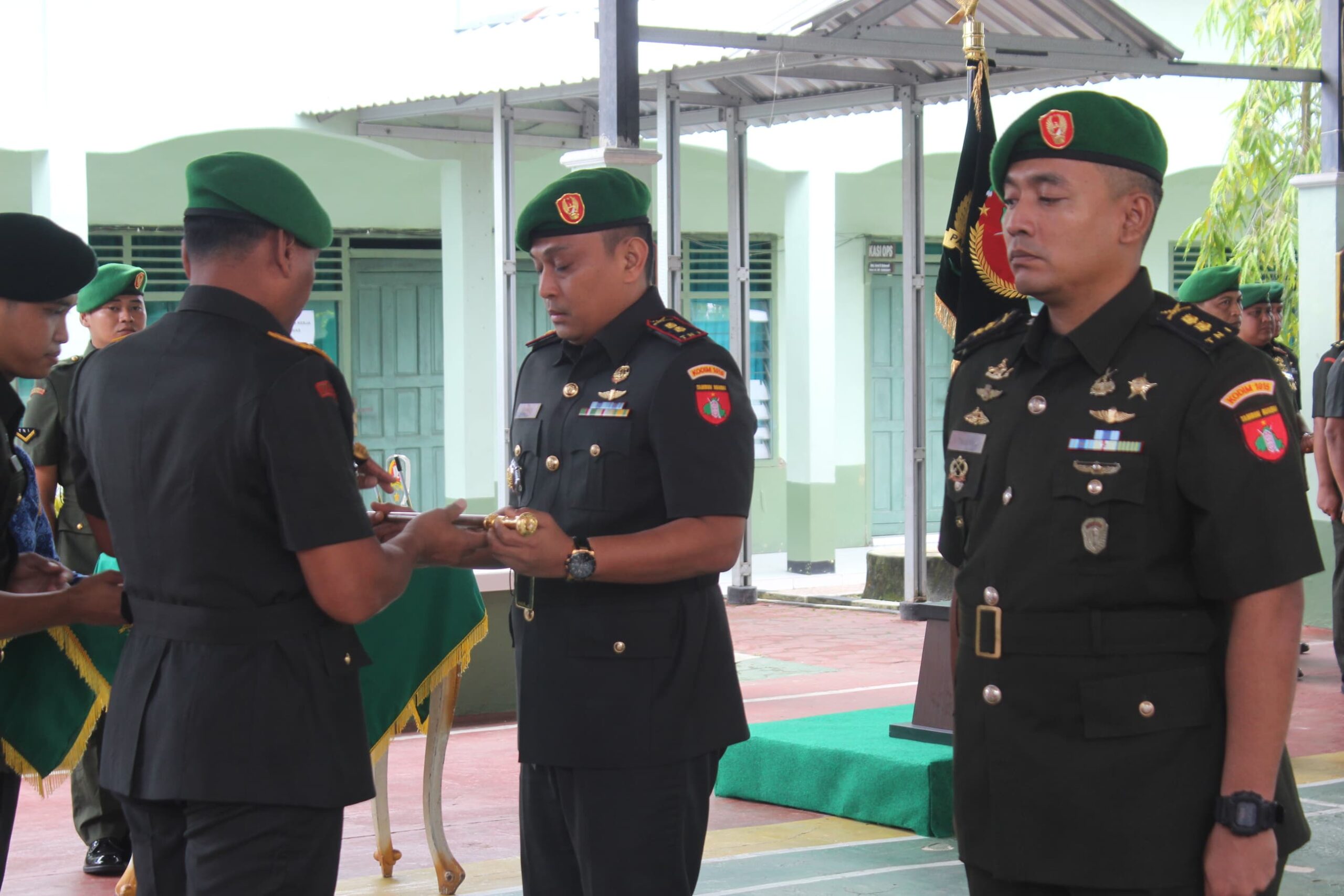 <p>Sertijab Dandim 1015 Sampit di aula Korem 1012/Pjg pada Selasa, (16/9/2025) pagi. (Foto: Ist) </p>