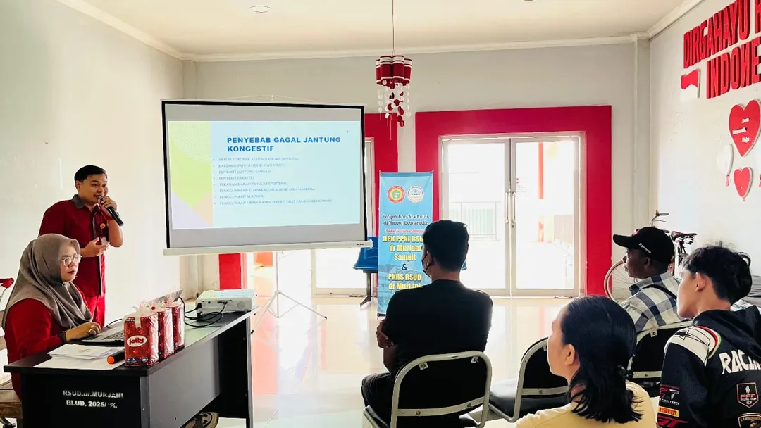 <p>Kegiatan penyuluhan tentang Congestive Heart Failure (CHF) atau Gagal Jantung Kongestif kepada masyarakat, belum lama ini. (Foto: RSUD) </p>