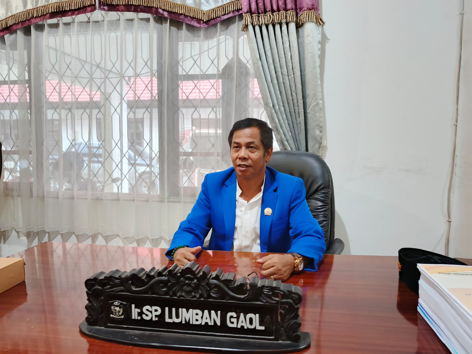 <p>Anggota Komisi III DPRD Kabupaten Kotawaringin Timur (Kotim), SP Lumban Gaol. (Dok: Apri) </p>