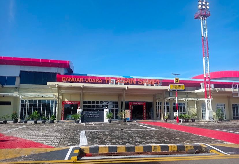 <p>Terminal Bandara H. Asan Sampit. (Foto: Ist)</p>