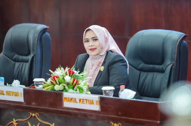 <p>Wakil Ketua I DPRD Murung Raya Dina Maulidah, Kamis (18/9/2025). (Foto : Rama)</p>