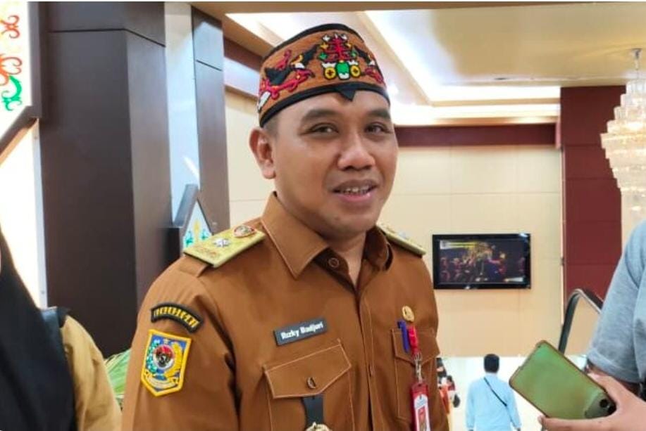 <p>Kepala Disbun Kalteng, Rizky Ramadhana Badjuri. (Foto : Ari)</p>