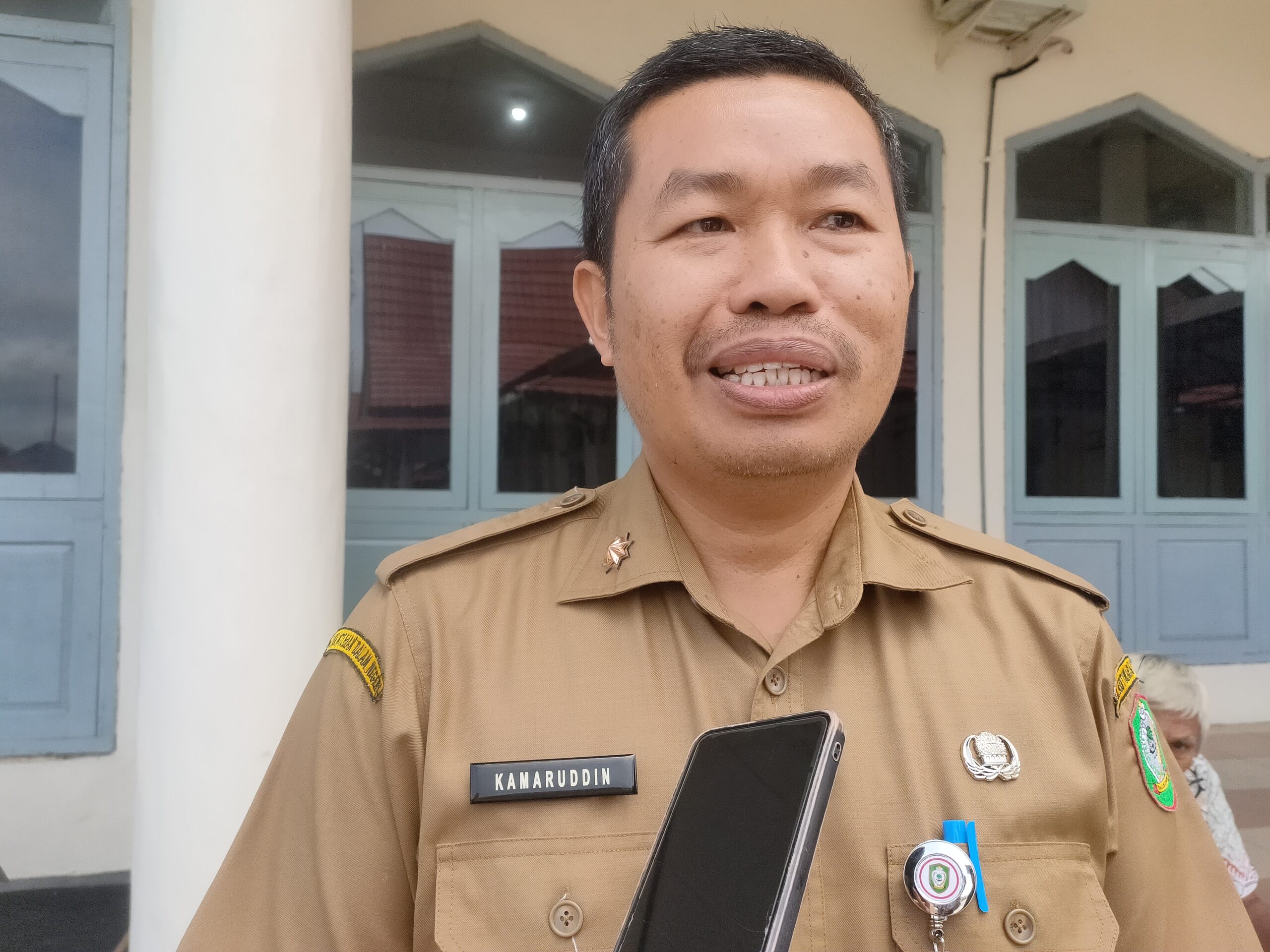 <p>Kepala BKPSDM Kotim Kamaruddin, Kamis (30/10/2025). (Foto : Ist)</p>
