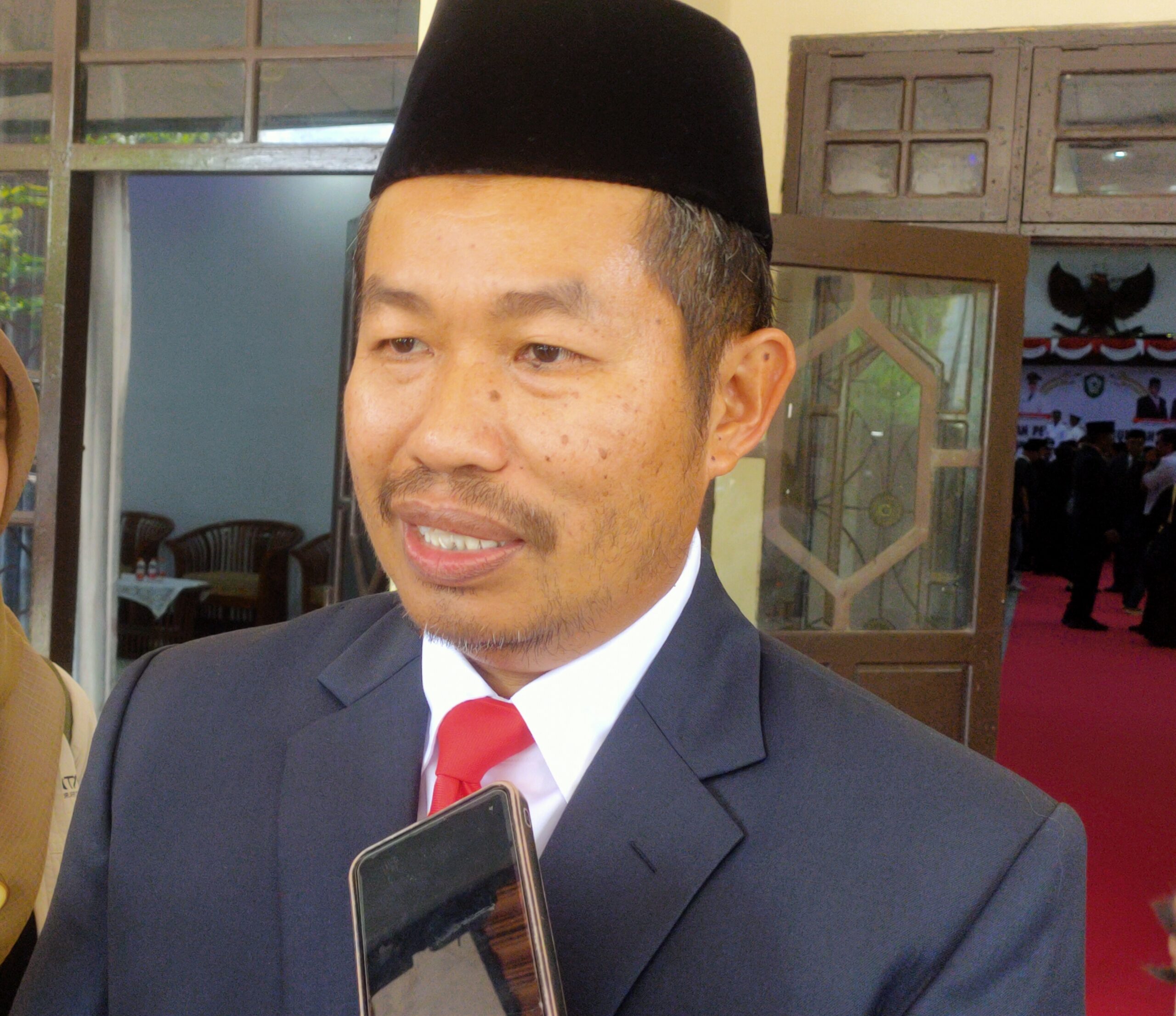 <p>Kepala Badan Kepegawaian dan Pengembangan Sumber Daya Manusia (BKPSDM) Kotim, Kamaruddin Makkalepu, Rabu (15/10/2025). (Foto : Andri)</p>