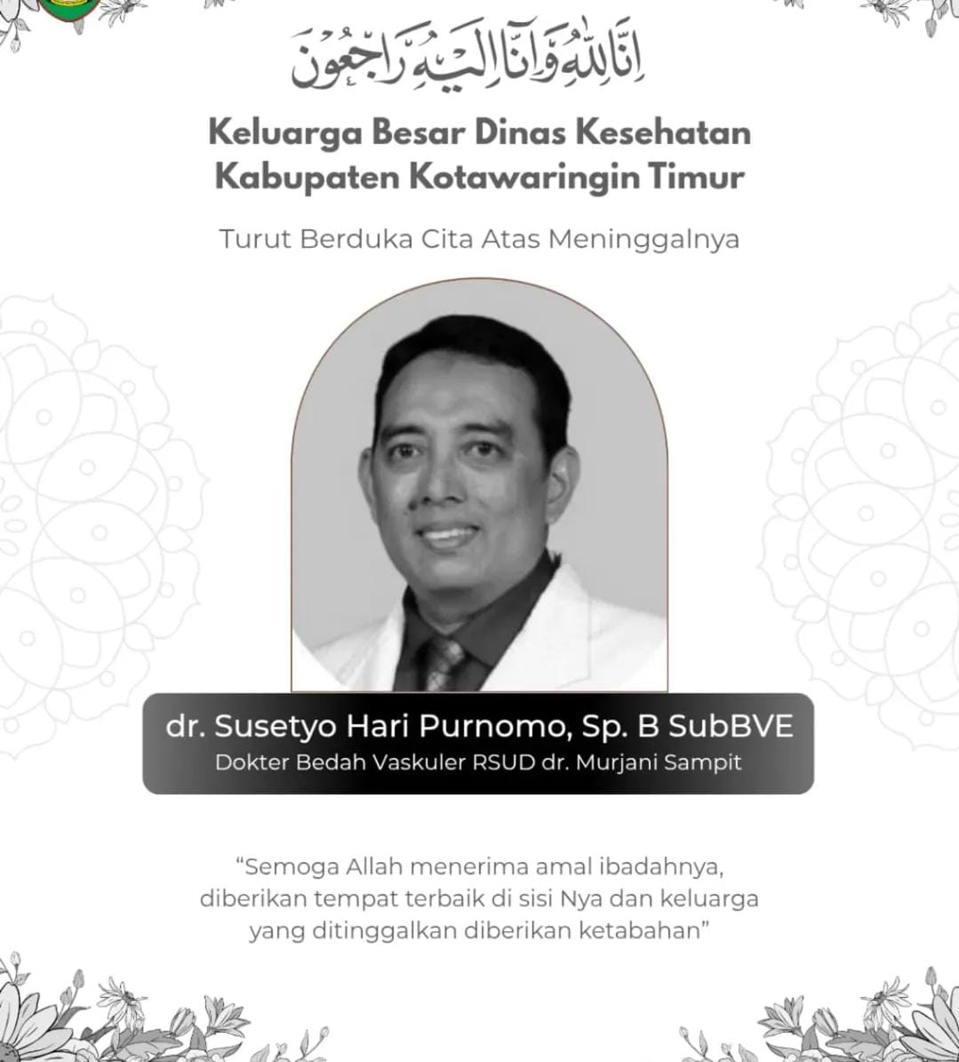 <p>dr Susetyo Hari Purnomo, Kepala Poli Diabetes dan dokter bedah vaskuler, meninggal dunia. </p>