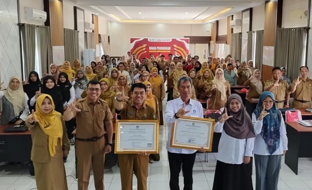 <p>Kegiatan peningkatan kemahiran Bahasa Indonesia yang digelar di Disdik Kotim, belum lama ini. (Foto: Ist) </p>
