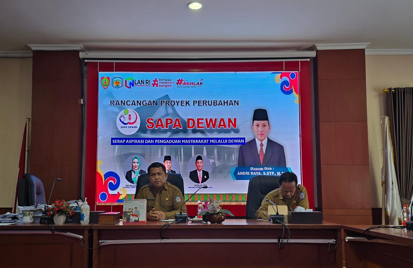 Aplikasi “Sapa Dewan” Inovasi Baru untuk Serap Aspirasi Masyarakat