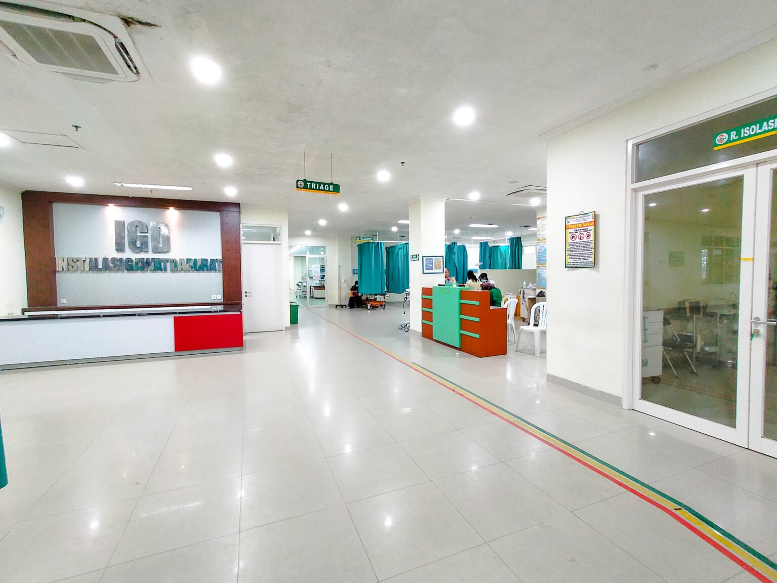 <p>Ruang IGD RSUD dr Murjani Sampit. (Foto: RSUD) </p>