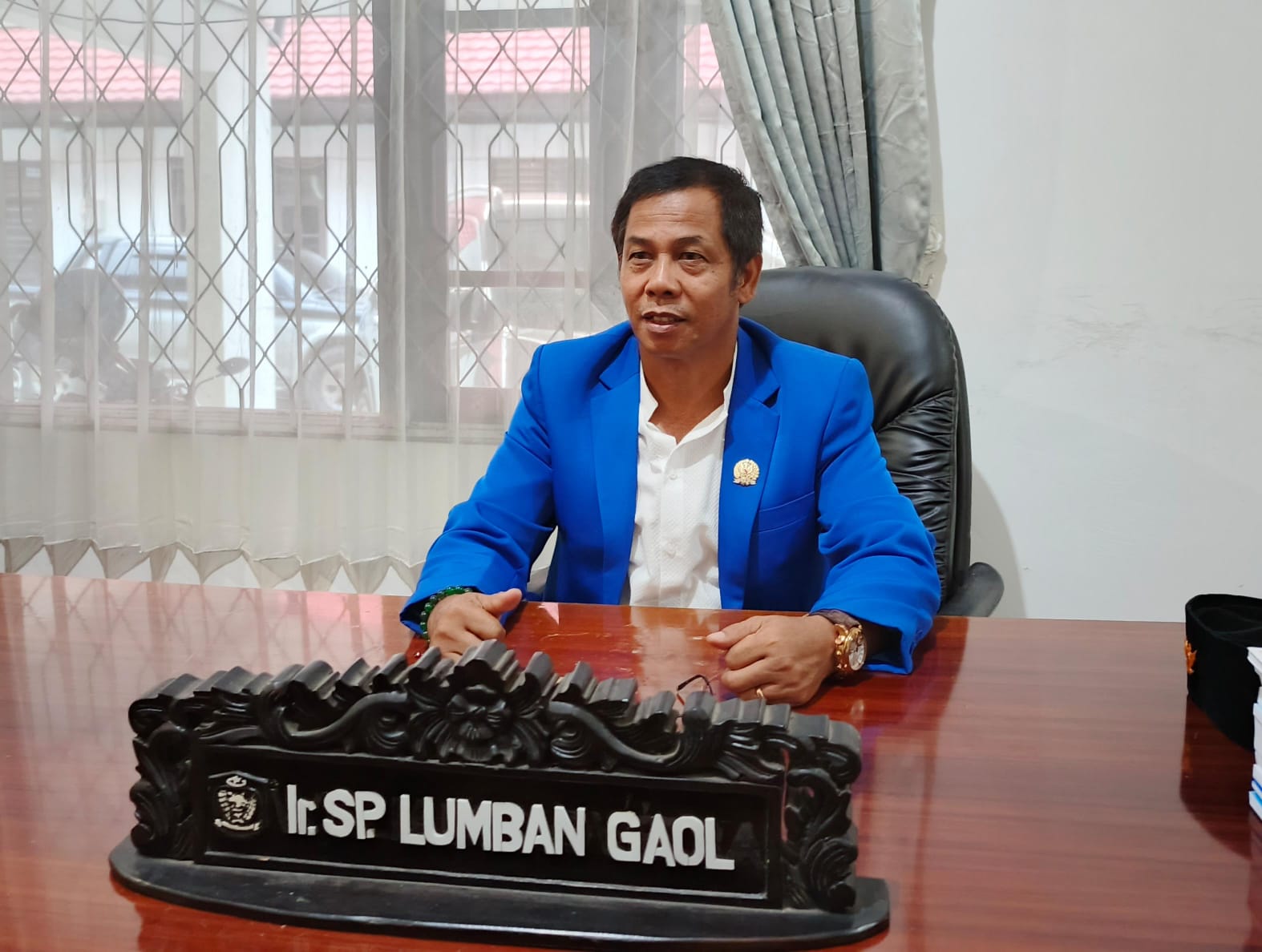 <p>Anggota Komisi III DPRD Kotim, SP Lumban Gaol. </p>