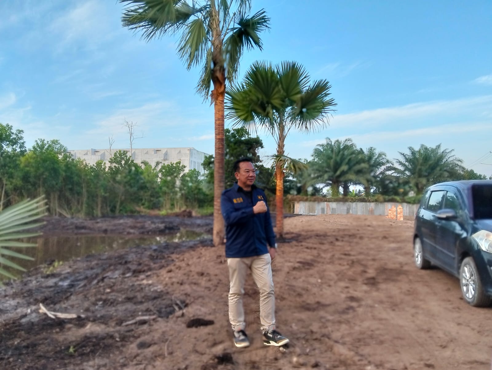 <p>Hosea Sanjaya saat ditemui di Mentaya Park Jenderal Sudirman Km 1 Sampit, Kabupaten Kotim. (Foto: Ist) </p>