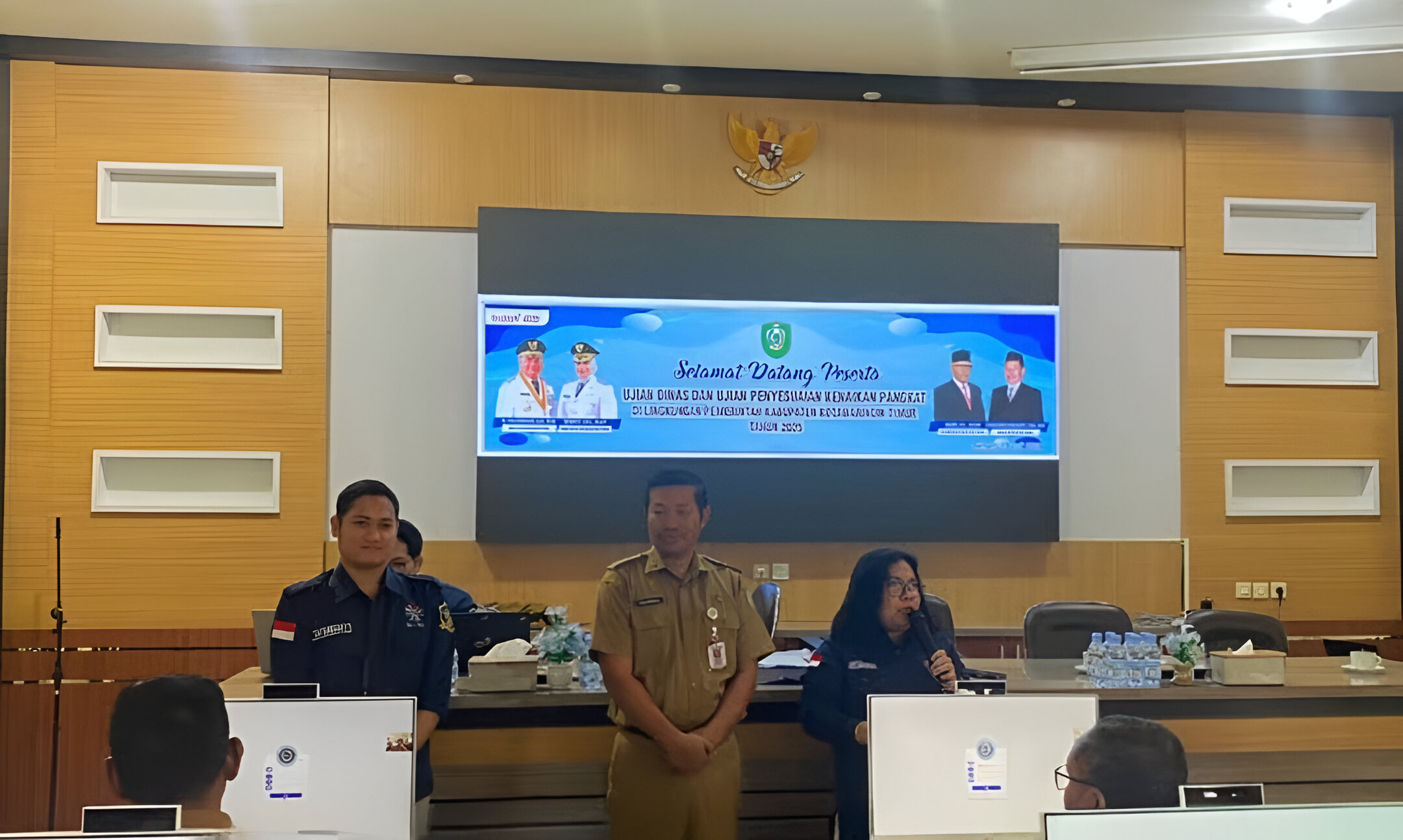 <p>Pelaksanaan Ujian Dinas dan UPKP tahun 2025 berbasis CAT di Gedung CAT BKPSDM Kotim, bekerja sama dengan BKN Regional VIII Banjarmasin, pada Selasa (15/7/2025). (Foto: Ist) </p>