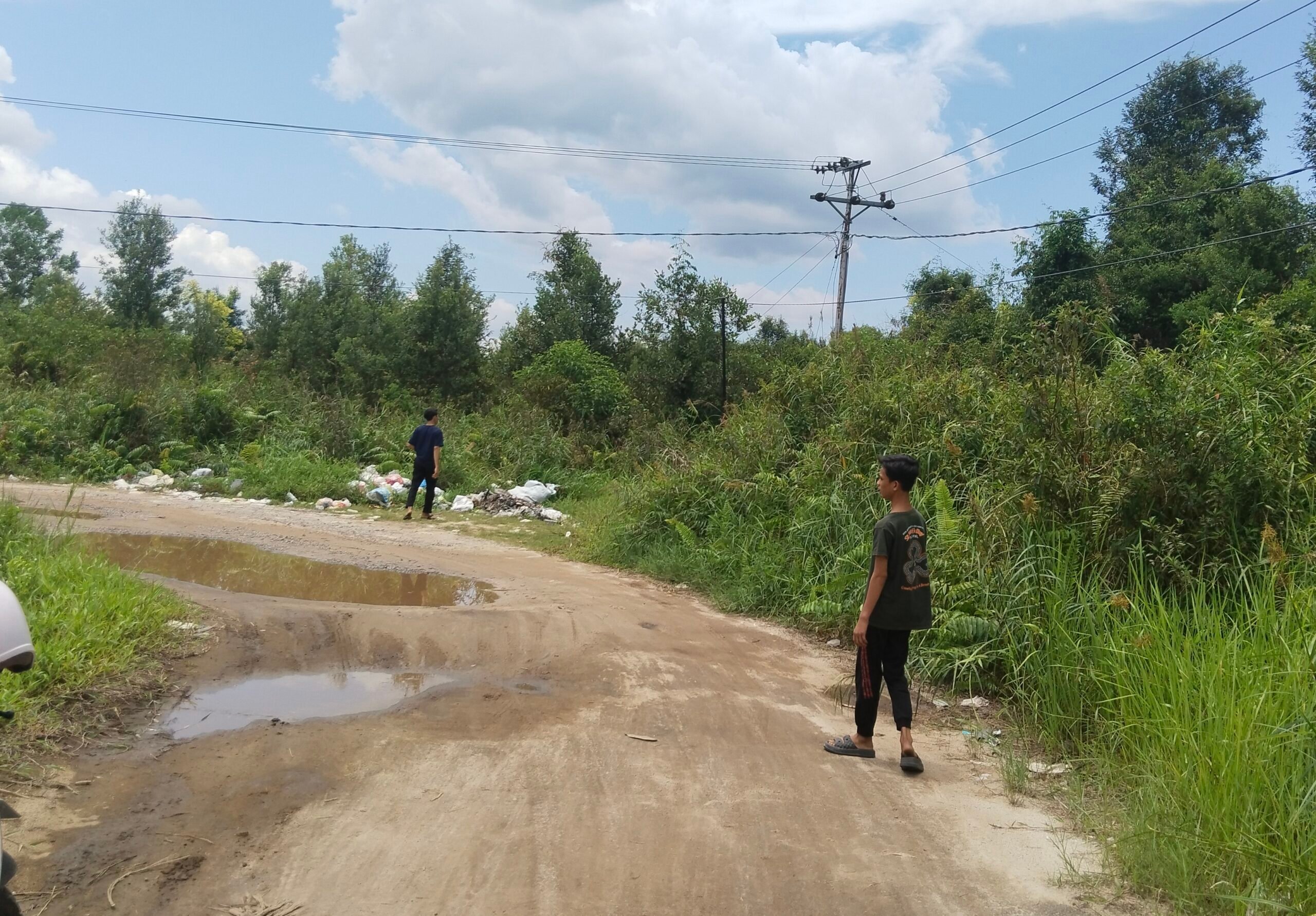 <p>Lokasi tempat seorang ibu penju sayur dibegal</p>
