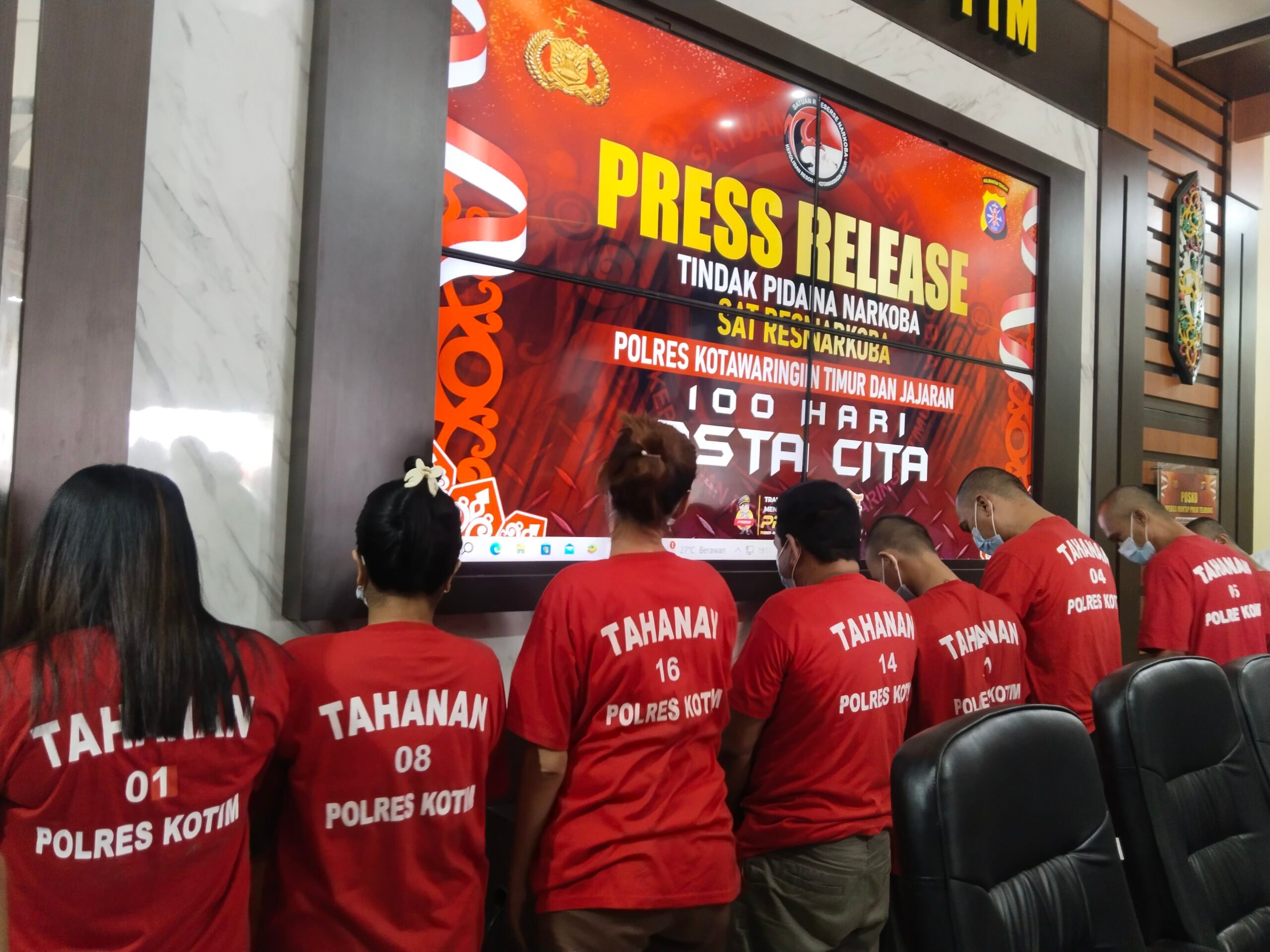 Wow! Polres Kotim Sita Sabu Mencapai 1 Kilogram