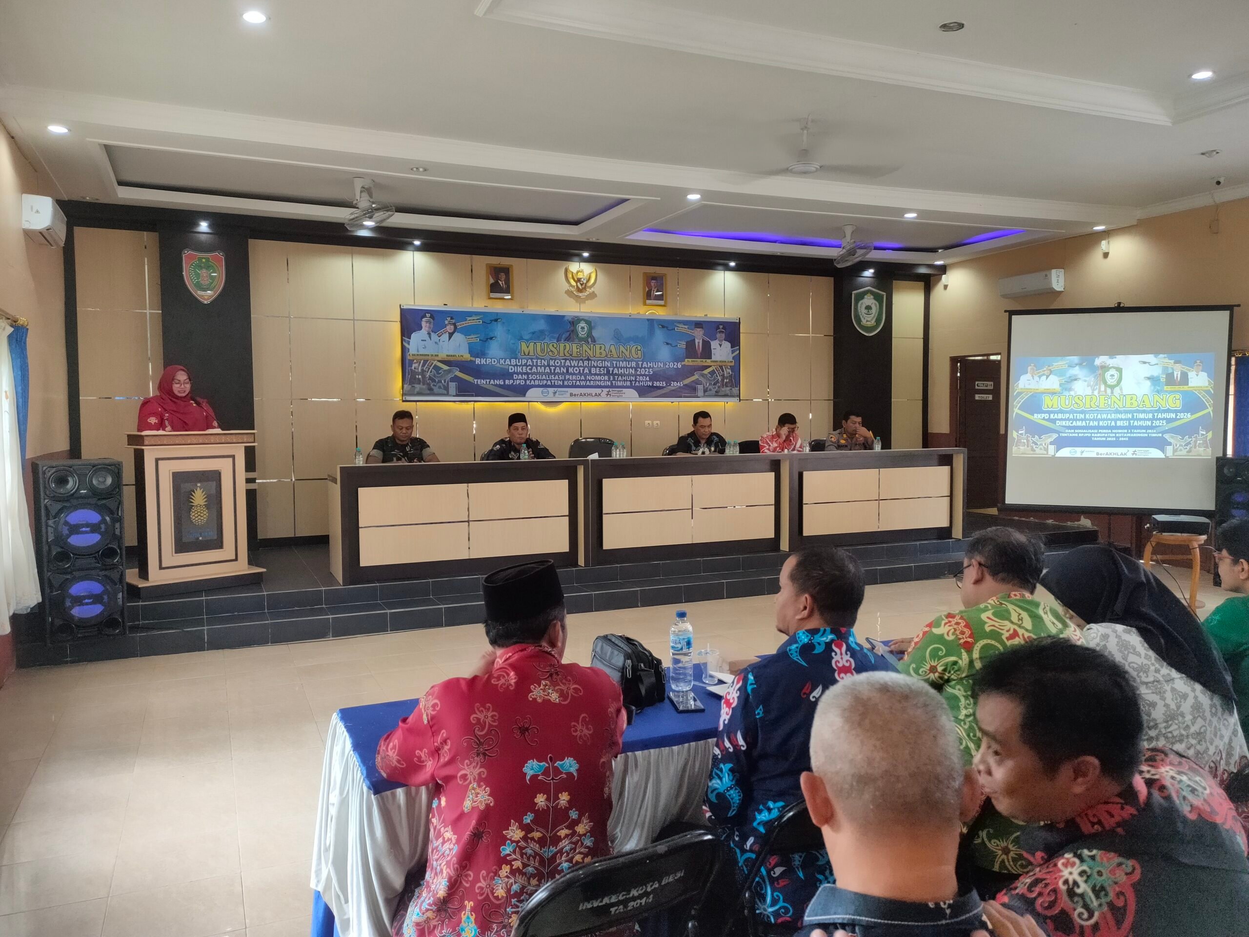 <p>Kegiatan Musrenbang RKPD Kabupaten Kotim Tahun 2026 di Kecamatan Kotabesi, Kamis (23/1/2025).</p>