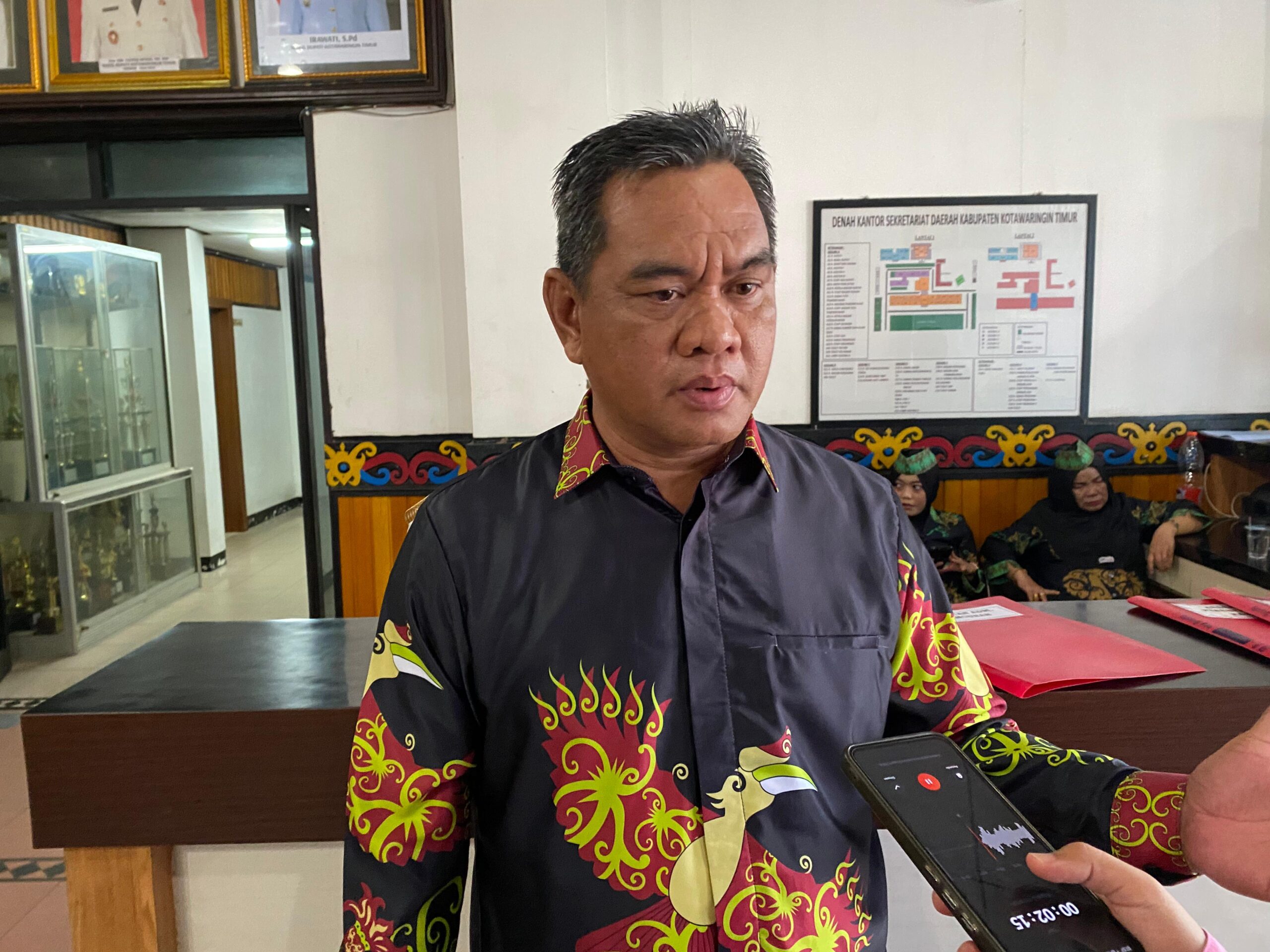 <p>Plt Asisten II Bidang Ekonomi dan Pembangunan Setda Kotim, Rody Kamislam</p>