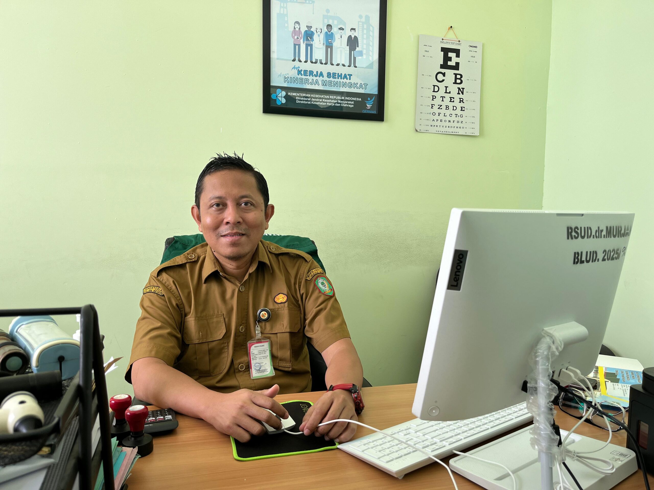 <p>Kepala Bidang Pelayanan Medik RSUD dr Murjani Sampit, dr Anggun Iman Hernawan. (Foto: Ist) </p>