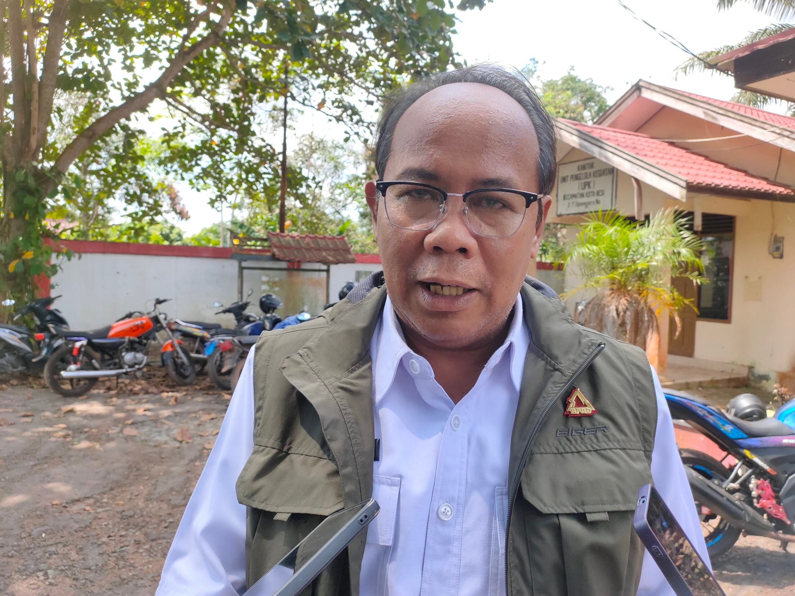 <p>Kepala Pelaksana BPBD Kotim, Multazam. (Foto : Andri)</p>