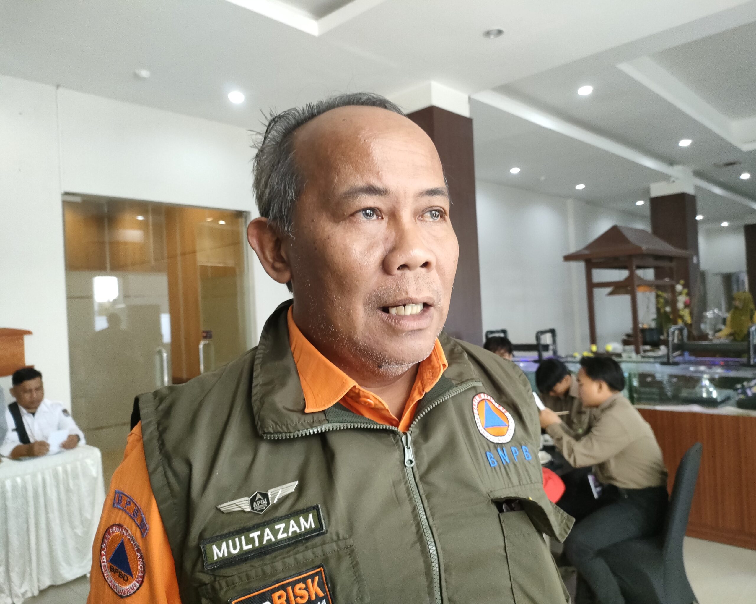 <p>Kepala BPBD Kotim, Multazam. (Dok: Apri) </p>

