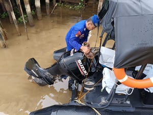 Jaga Kesiapan Kapal Patroli, Ditpolairud Lakukan Perawatan Rutin Sarana Apung