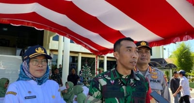 Program TMMD Imbangan Kembali Sasar Jembatan Titian di Katimpun