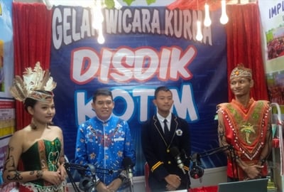 Keunikan Stand Disdik Kotim di Sampit Expo 2024