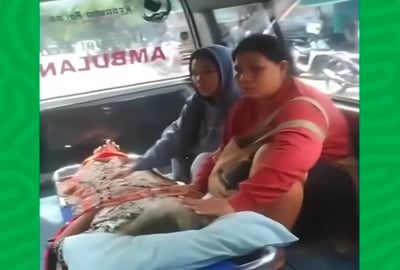 Sopir Ambulan yang Bawa Pasien Saat Kedatangan Presiden di Sampit Minta Maaf