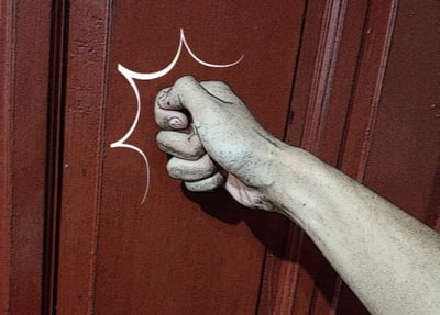 Teror Ketuk Pintu Hantui Warga Sampit, Namun Tidak Ada Wujudnya