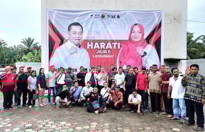 Pasangan HARATI Janji Lanjutkan Pembangunan Kotim 