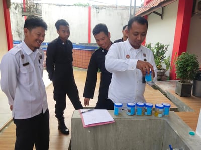 Lapas Sampit Komitmen Perangi Narkoba dengan Tes Urine Rutin bagi Pegawai