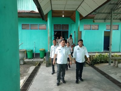 Kantor Dinas Perikanan Kotim Butuh Perhatian, Bupati Halikinnor Langsung Perintahkan Ini,,,,!