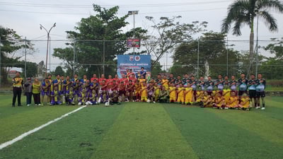 Tim Bhayangkara FC Juara Trofeo Mini Soccer, PWI Kotim Raih Posisi Kedua