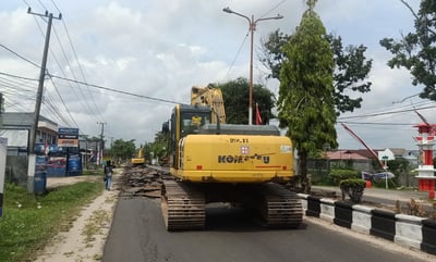 Kebijakan Efesiensi Anggaran di Kotim Berdampak Pada Pembangunan Infrastruktur