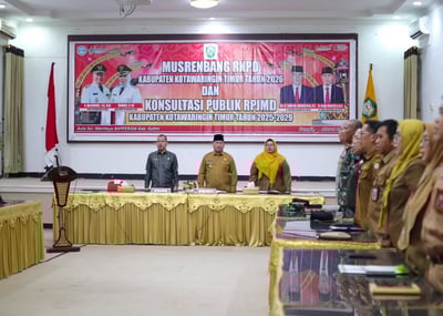 Pemkab Kotim Gelar Musrenbang Rancangan RKPD dan Konsultasi Publik RPJMD 