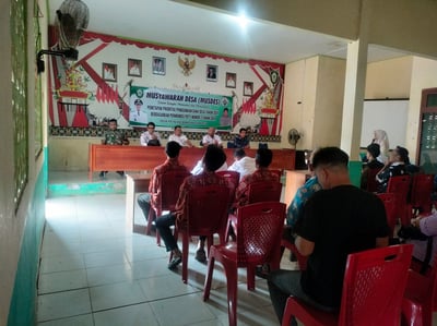 Musdes Bahas Prioritas Dana Desa 2025, Pemdes Patai Fokus pada Ketahanan Pangan 