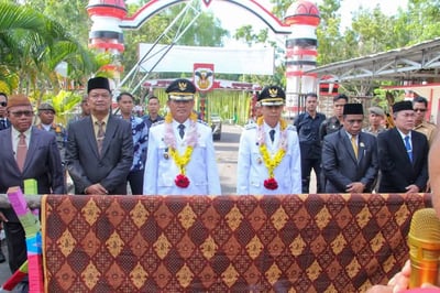 Kades Persil Ucapkan Selamat Bertugas Kepada Bupati dan Wakil Bupati Seruyan