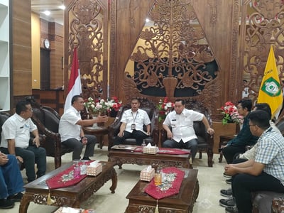 Pemkab Kotim Lanjutkan Pembangunan Pabrik Limbah Medis Dengan Investor Malaysia