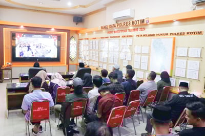 Pererat Silaturahmi, PWI dan Polres Kotim Gelar Buka Bersama