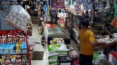 Maling Gasak Warung Sembako di Pelangsian