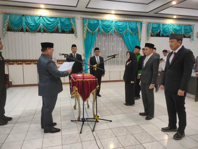 Bupati Kotim Lantik Tiga Pejabat RSUD dr. Murjani Sampit